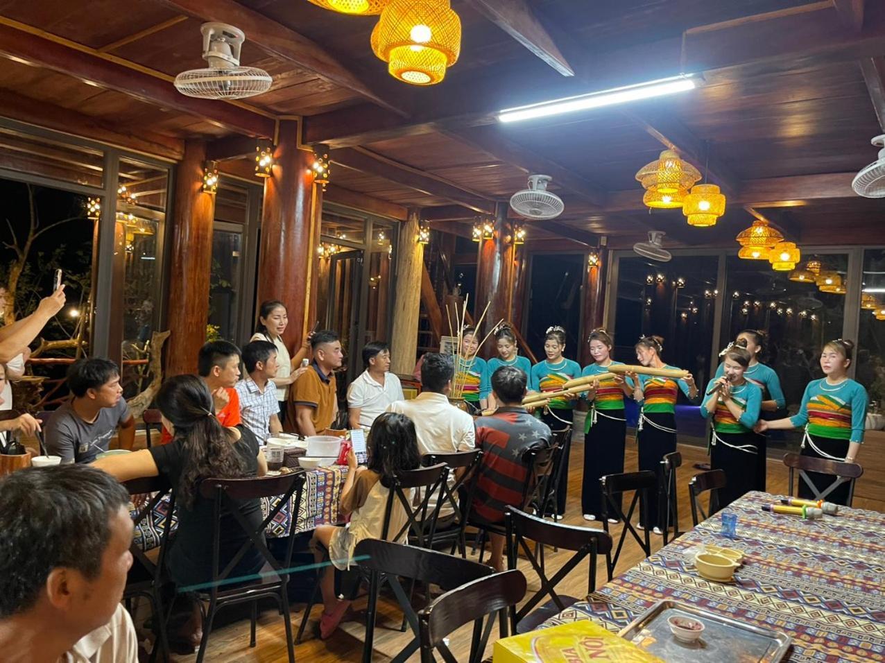 Pu Luong Sala Homestay Huong Ba Thuoc 外观 照片
